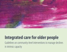 Launch of WHO Guidelines on Integrated Care for Older People (ICOPE) 